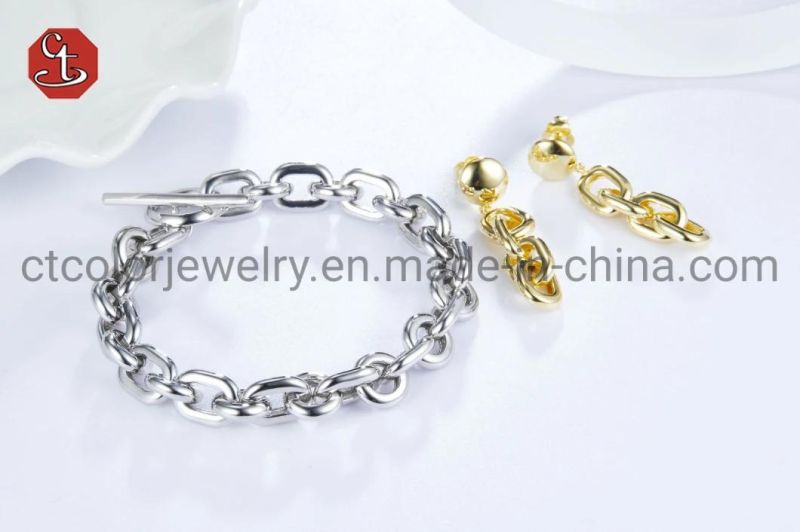 OEM/ODM Factory Custom Design Fashion Jewellery Rings, Earrings, Bracelets, Necklaces 925 Silver Jewelry Gold plated Rose plated Jewelry For Women and Man