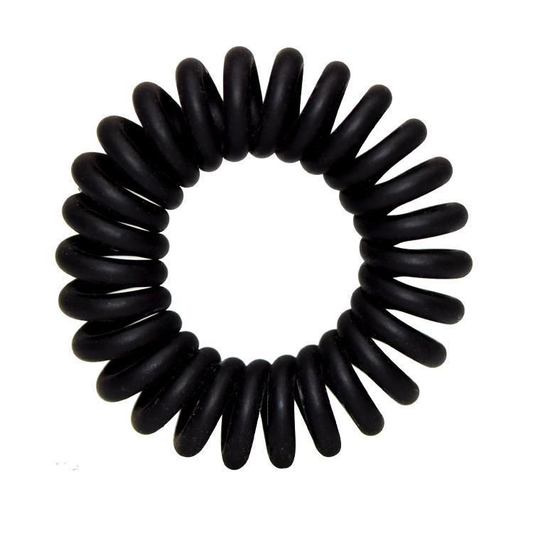 Frosted Colorful Coil Hair Tie for Women Simple Solid Colors Elastic Hair Tie for Gilr′ S Decoration
