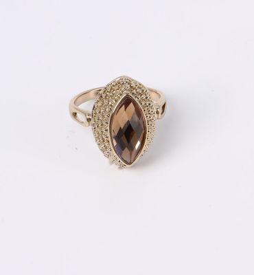 Fashion Jewelry Ring with Glass Stone in Good Price