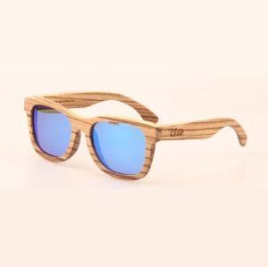 Dropshipping Real Wooden Sunglass with Mirror Polarized Lenses