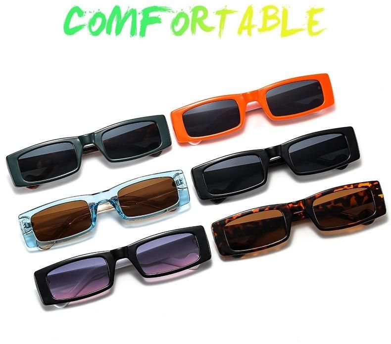 2021 Summer Fashion Sunglasses Small Frame UV400 Shades Vintage Eyewear Outdoor Sun Protection Sun Glasses