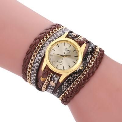 Serpentine Pattern Strap Ladies Bracelet Watch Casual Women Esg11108