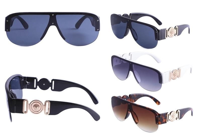 Hot Selling Oversized Fashionable Women Sunglasses Big Female Man Square PC Sun Glasses