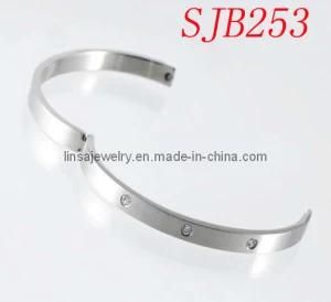 Fashion Lady Jewelry Stainless Steel Bracelet (SJB258)