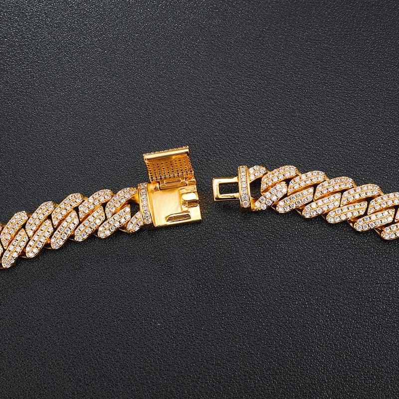 Punk Style Copper Inlaid Zirconium Diamond Bracelet