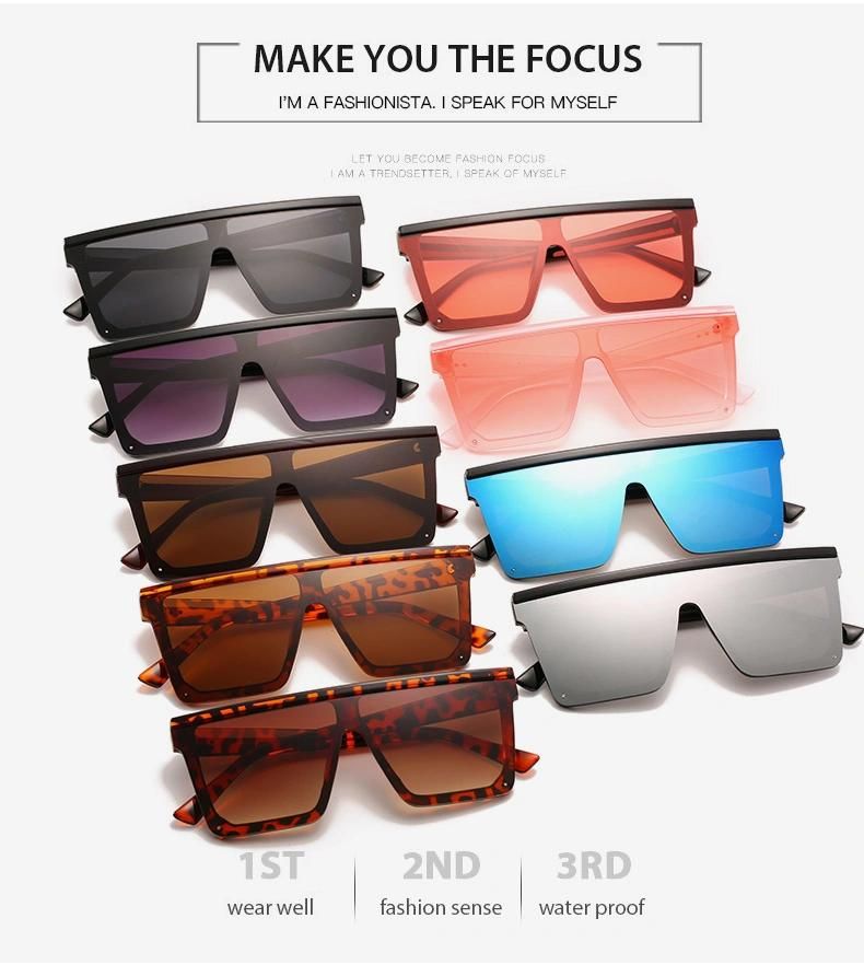 Custom Logo Oversized Polarized Sunglasses