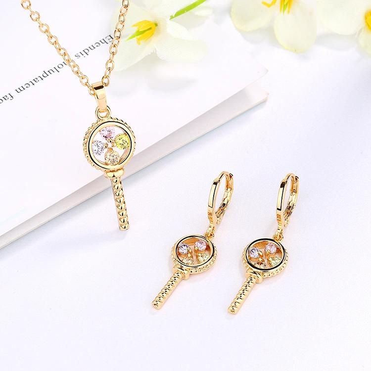 Hot Popular 18K Gold Plated Wedding Jewelry Sets