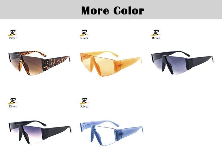 Futuristic Fashion PC Frame Sunglasses for Women
