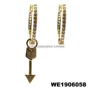 Fashion Jewelry/14K 18K Gold Plated /Factory Earring