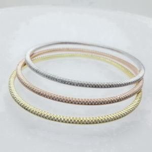 925 Silver Bangle Bracelet Women Fashion Jewelry Christmas Gift