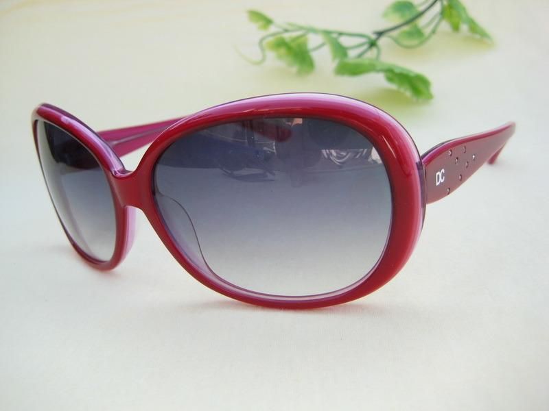 Bowknot Shape Acetate Sunglasses Diamond Princess Sunglasses Purple Pink Flower Sunglasses