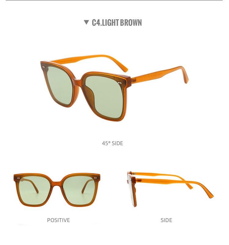 2022 Wholesale New Fashion Sunglasses Unisex Sunglasses Shade Fashion Oversize Glasses