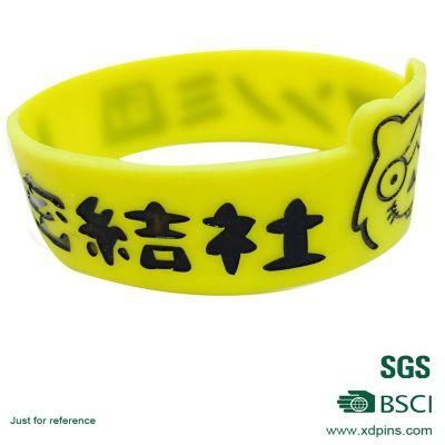 Customized Logo Silicone Wristband for Event (xd-63)