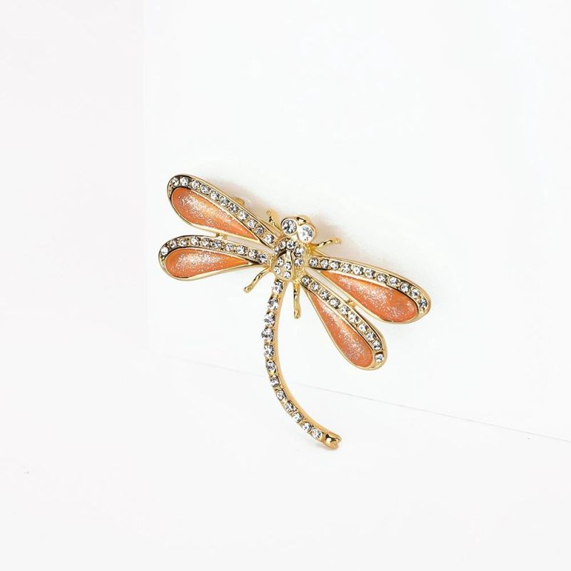 Cute Fashion Cartoon Dragonfly Design Lapel Pin