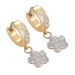 Women Gift Jewelry Silver Diamond fashion Wedding Earring Jewellery