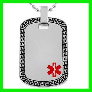 Stainless Steel Medical Alert Pendant