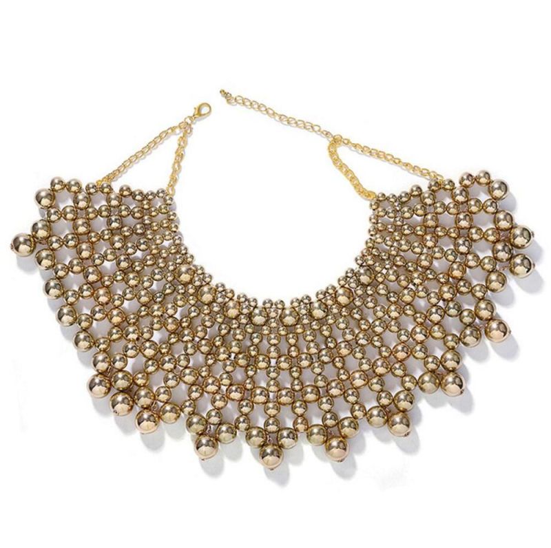 Women Fashion Decoration Metal Necklace