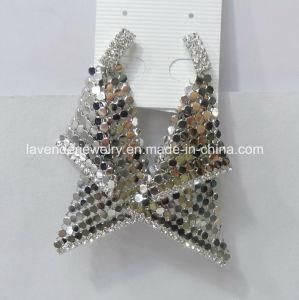 Rhodium Plated Charm Earrings for Women Imitation Jewelry