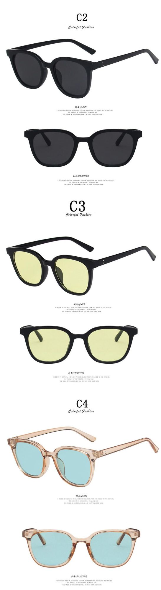 2022 Wholesale New Women Cat Eye Sunglasses Matt Black Brand Designer Cateye Sun Glasses Fashionable for Female UV400