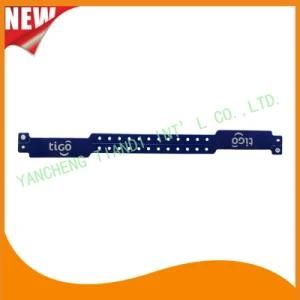 Custom Entertainment Vinyl Plastic ID Wristband Bracelet Bands (E6060B38)