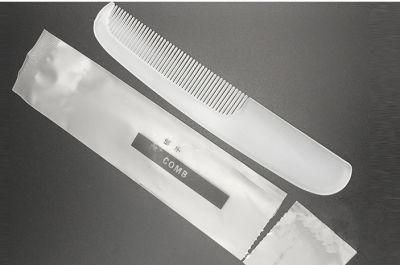 Plastic Comb with Print Logo Bag Packing