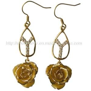 Fashion Rose Earrings (EH023)