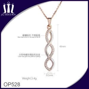 Op528 Wax Inlaid Zircon Fine Pendant