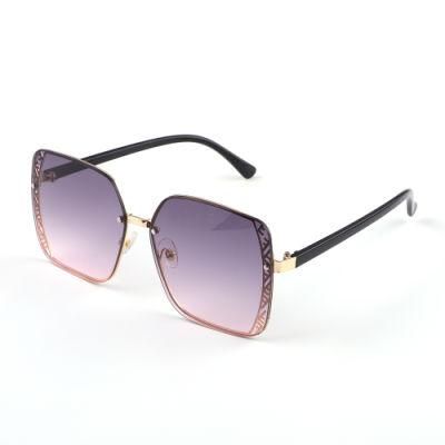 Craft Gold Frame Black Temples Decorative Sunglasses