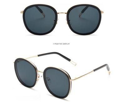 2019 Newly Fashionable Round Shape Sunglasses for Low MOQ Ready Stock