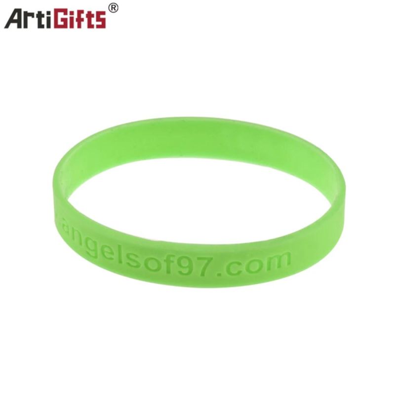 Logo Silicone Bracelet Eco-Friendly Cheap Bracelet