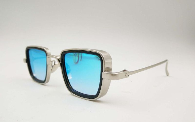 2020 New Arrival Glasses with Revo Square Metal Frame Custom Polarized Fashion Trendy Kabir Singh India Famous Zinc Sunglasses Ks1800