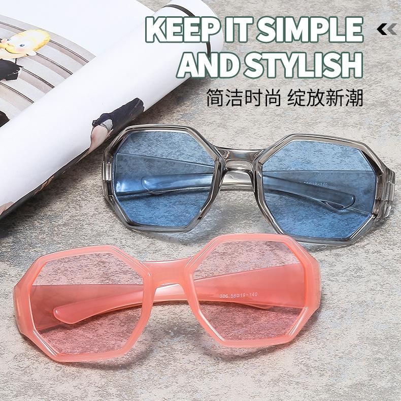 2021 Wholesale AC Lens Vendor Round Frame Ladies Women Sun Glasses Sunglasses