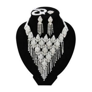 New Zinc Alloy Jewelry Set with Rhinestones (MJBH31)