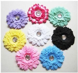 8 Colors Artificial Daisy Flower Hair Gerbera Daisy Headband with Clip