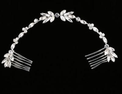 Bridal Wedding Crystal Hai Comb Hair Vines Headpiece