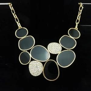 Zinc Alloy Enamel Fashion Necklace Jewelry