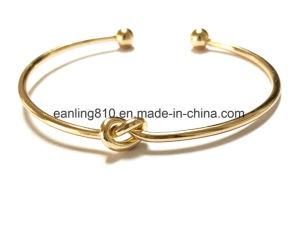 Love Knot Cuff Bangle Bracelet Stretch Bracelet Simple Knot Bangles