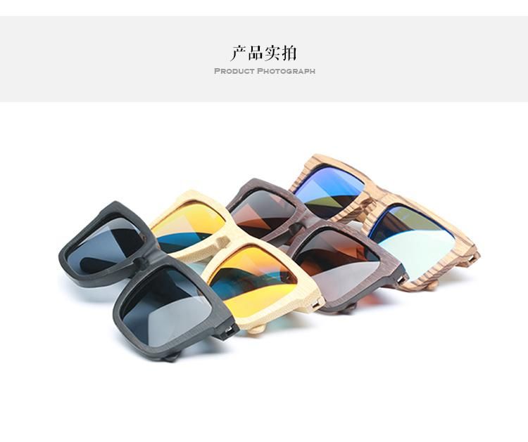 New Products Fashion Brand High Quality Wooden Sunglasses