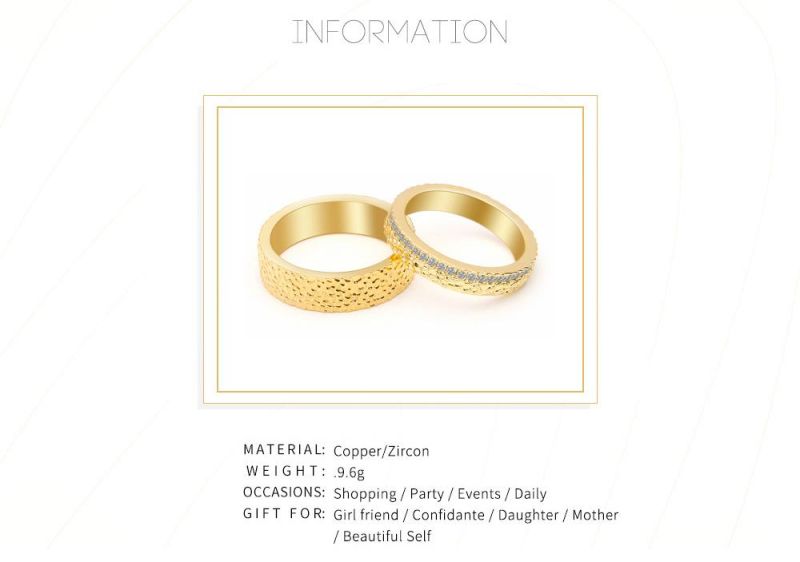 Rock Texture Wholesale Couple Engagement Wedding Rings for Spouse