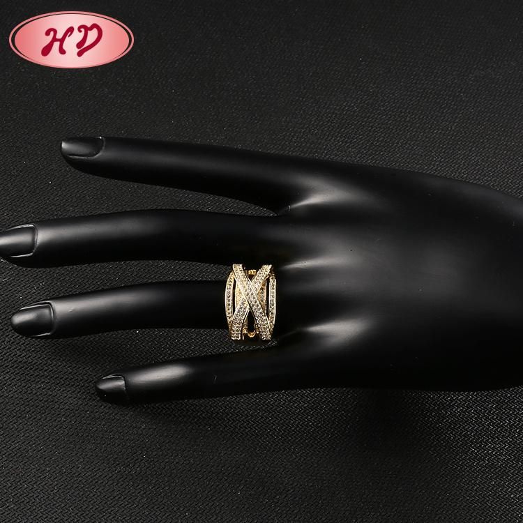 Stainless Steel Silver 18K Gold Plated Fashion Wedding Engagement Man Finger Rings Jewelry Design