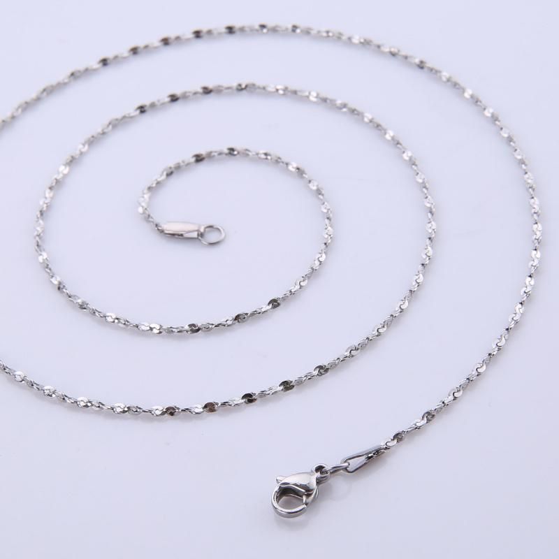 Fashion Custom Jewelry Tinsel Chain Necklace Bracelet Anklet Bangle Design