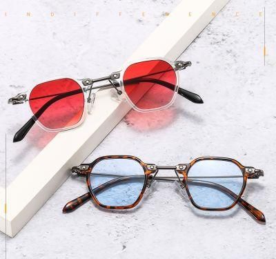 (13 color) ! ! ! Minimum Order Quantity Small Frame Personality Hip-Hop Custom Sunglasses