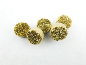 Natural Agate Druzy Crystal Stone Beads 10mm Size Round Shape (2507)