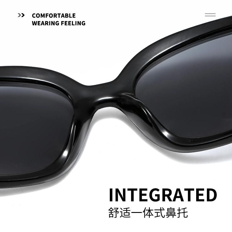 Cat Eye Shades Sun Glasses 2021 Fashion Designer Women Vintage Sunglasses Plastic Sunglass