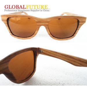 Fashion Golden Zebra Wood Polarized Sunglasses