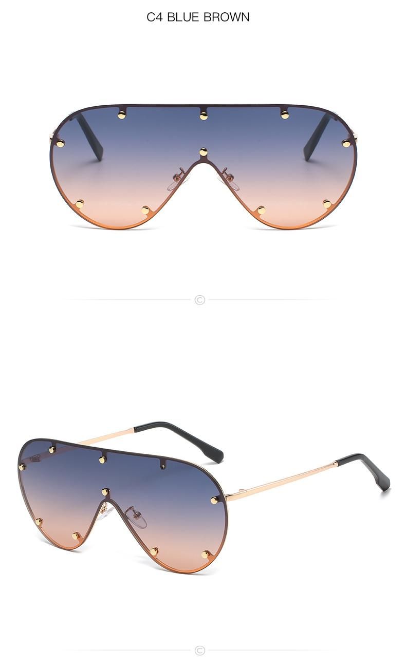 2022 New Arrival Glasses Outdoor Driving Sunglasses Big Lens Oversized Shades Sunglasses Travel Sunglasses Stylish Color Glasses