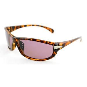 Tortoise Polarized Fashion Sunglasses with Silver Metal Ornement (91019)