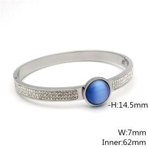 Fashion Jewelry Stainless Steel Bangle Bracelet 62X7mm