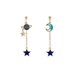New Design Hot Sales Fashion Jewelry Fashion Earrings Women Magnetic Monki Clover Steel Earrings