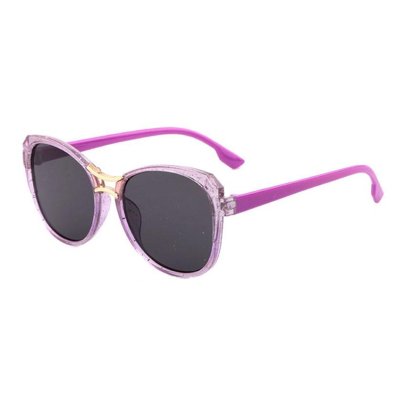 Crystal Frame Sunglasses for Kids Purple